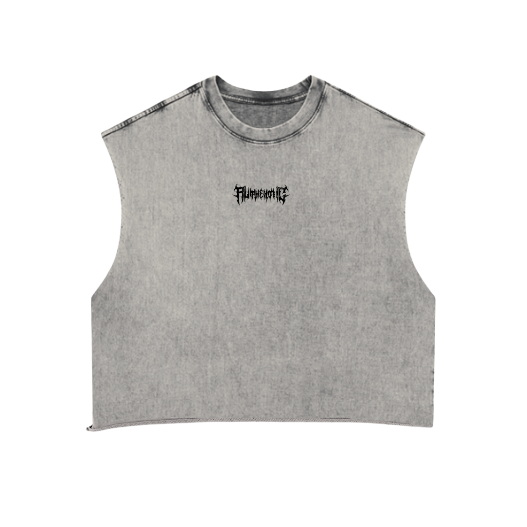 Cropped vest
