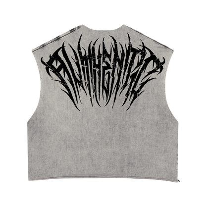 Cropped vest