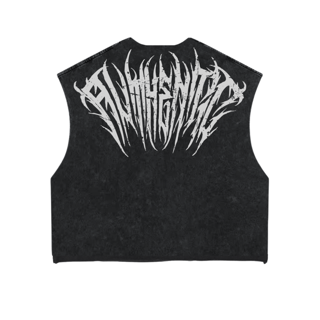 Cropped vest
