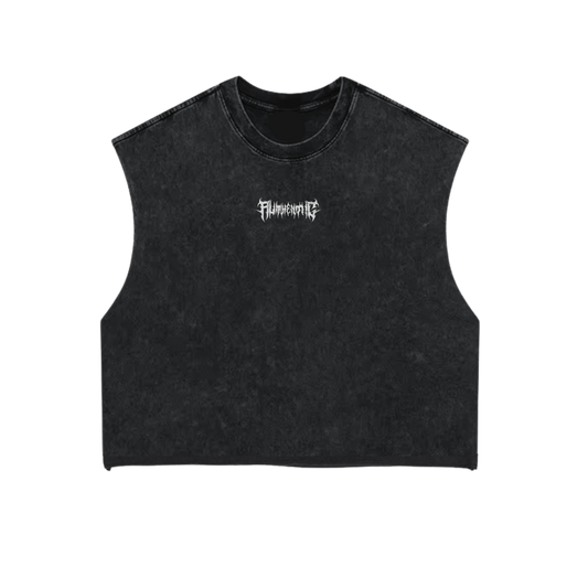 Cropped vest