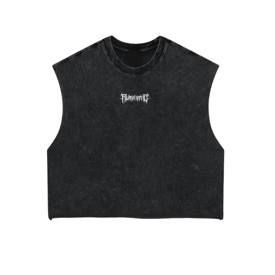 Cropped vest