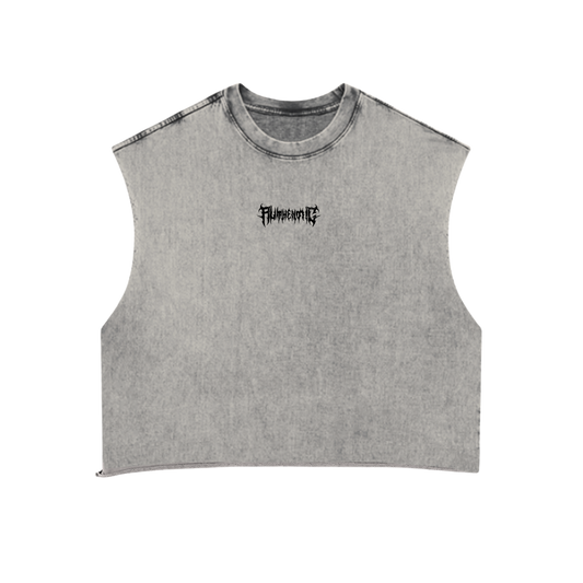 Cropped vest