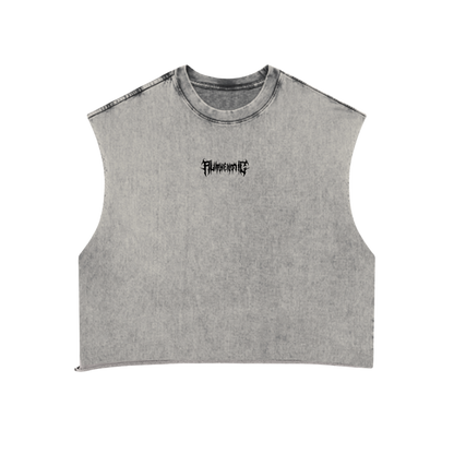 Cropped vest